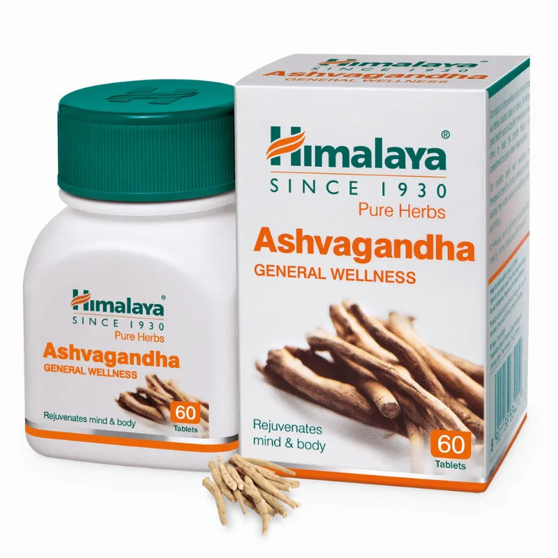 Ашвагандха 60 табл Himalaya Ashvagandha General Wellness