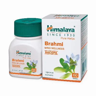 Брахмі 60 табл Himalaya Brahmi Mind Wellness