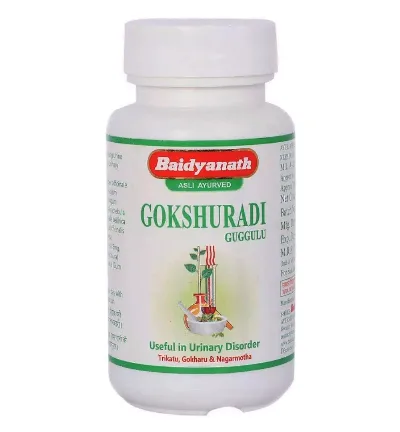 Гокшураді гуггул 80 табл Baidyanath Gokshuradi guggulu