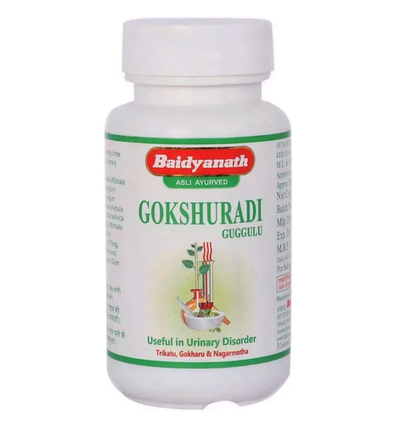 Гокшуради гуггул 80 табл Baidyanath Gokshuradi guggulu