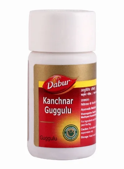 Канчнар гуггул 40 табл Dabur Kanchnar guggulu