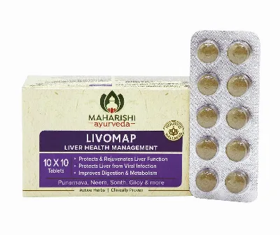 Лівомап 100 табл Maharishi Ayurveda Livomap