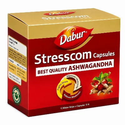 Стресском 120 капс Dabur Stresscom
