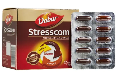 Стресском 120 капс Dabur Stresscom