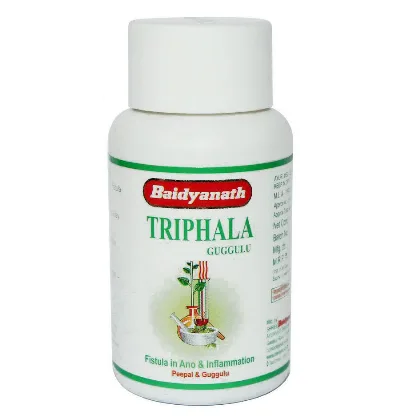 Тріфала Гуггул 80 табл Baidyanath Triphala Guggulu