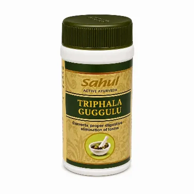 Тріфала Гуггул 60 табл Ayusri Triphala Guggulu