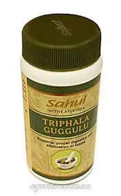 Тріфала Гуггул 60 табл Ayusri Triphala Guggulu