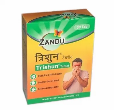 Тришун 30 табл Zandu Trishun