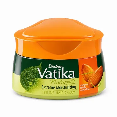 Зволожуючий крем для волосся 140 мл Dabur Vatika Naturals Extreme Moisturizing Styling Hair Cream