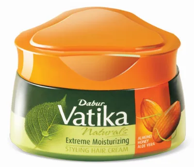 Крем для волос увлажняющий 140 мл Dabur Vatika Naturals Extreme Moisturizing Styling Hair Cream