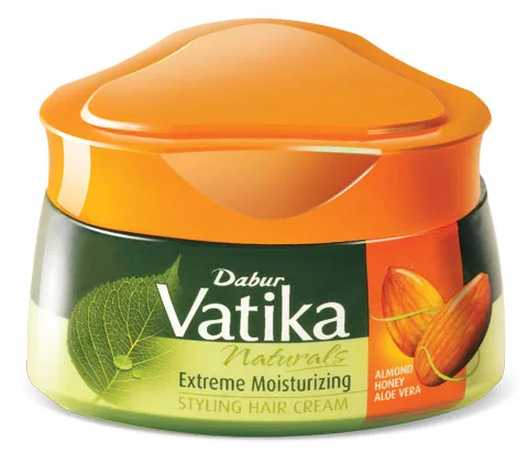 Крем для волос увлажняющий 140 мл Dabur Vatika Naturals Extreme Moisturizing Styling Hair Cream