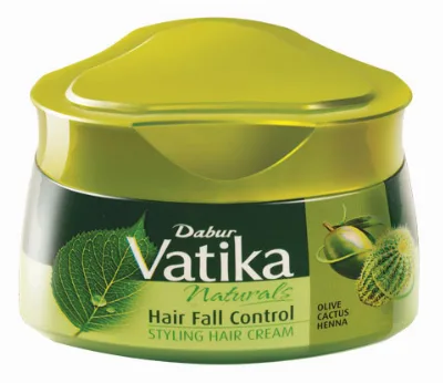 Крем для укрепления волос 140 мл Dabur Vatika Naturals Hair Fall Control Styling Hair Cream