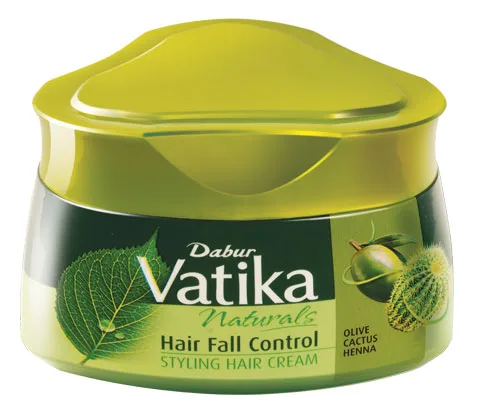 Крем для укрепления волос 140 мл Dabur Vatika Naturals Hair Fall Control Styling Hair Cream