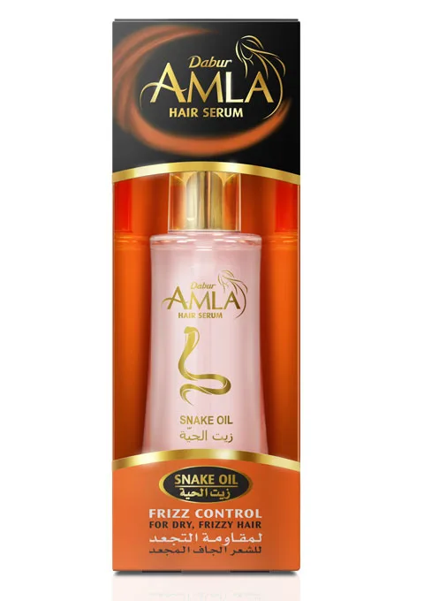 Сироватка для кучерявого волосся 50 мл Dabur Amla Hair Serum Frizz Control