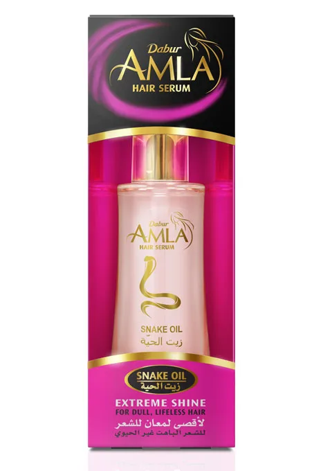 Сироватка для надання блиску волоссю 50 мл Dabur Amla Hair Serum Extreme Shine