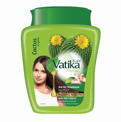Маска для укрепления волос 500 г Dabur Vatika Naturals Hair Fall Control Hair Mask