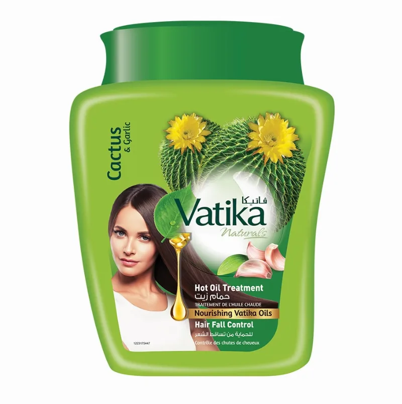 Маска для зміцнення волосся 500 г Dabur Vatika Naturals Hair Fall Control Hair Mask