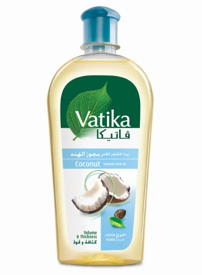 Масло для волос с экстрактом кокоса 200 мл Dabur Vatika Enriched Coconut Hair Oil