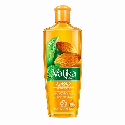 Олія для волосся з екстрактом мигдалю 200 мл Dabur Vatika Enriched Almond Hair Oil