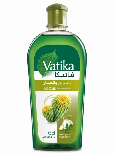 Масло для волос с экстрактом кактуса 200 мл Dabur Vatika Cactus Enriched Hair Oil