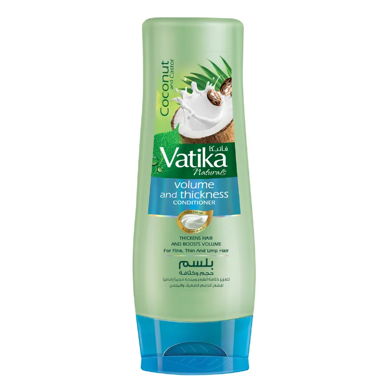 Кондиціонер для надання обʼєму волоссю 200 мл Dabur Vatika Volume and Thickness Conditioner