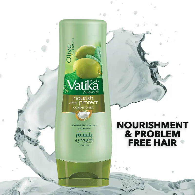 Кондиціонер для волосся живильний 200 мл Dabur Vatika Nourish and Protect Conditioner