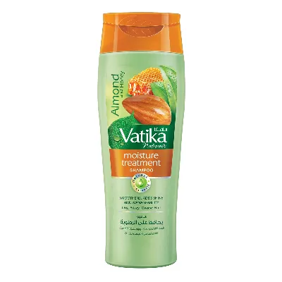 Шампунь увлажняющий со сладким миндалем 200 мл Dabur Vatika Moisture Treatment Shampoo
