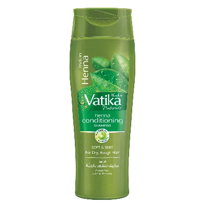 Шампунь с хной для сухих и поврежденных волос 200 мл Dabur Vatika Henna Shampoo Soft and Silky