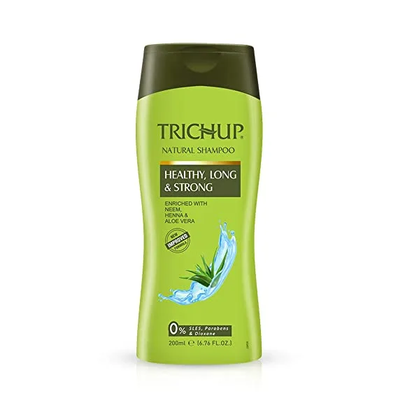Шампунь Трічуп для здорового, довгого та міцного волосся 200 мл Trichup Healthy Long & Strong Natural Shampoo
