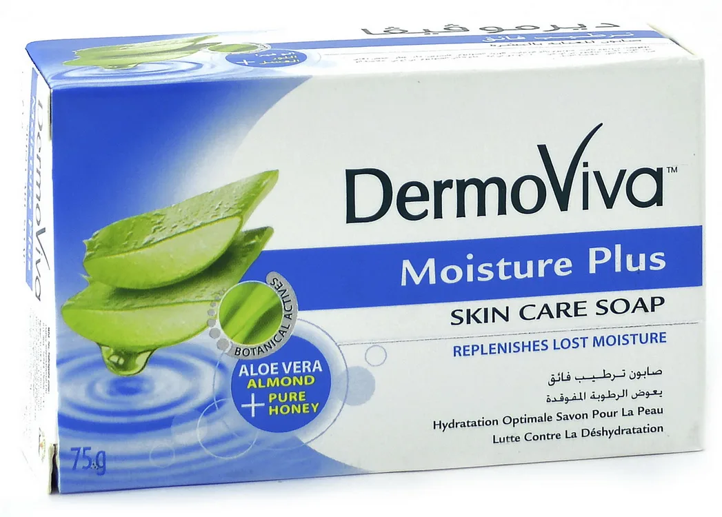 Мило зволожуюче 75 г Dabur Vatika DermoViva Moisturising Soap
