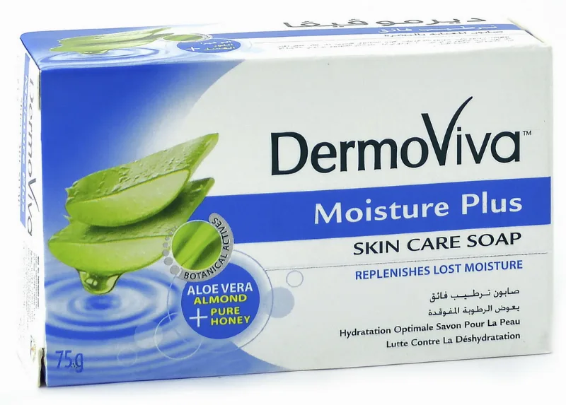 Мило зволожуюче 75 г Dabur Vatika DermoViva Moisturising Soap