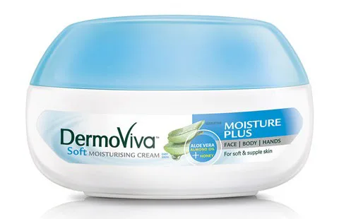 Зволожуючий крем 70 г Dabur Vatika DermoViva Moisture Plus Skin Cream
