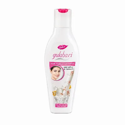 Зволожуючий лосьйон Гулабарі з шафраном і куркумою 100 мл Dabur Gulabari Pearl Fairness Moisturizer Saffron and Rose