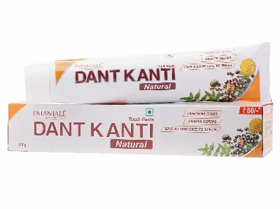 Зубна паста Дант Канті 200 г Patanjali Dant Kanti Natural Toothpaste