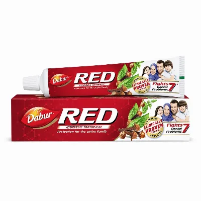 Зубна паста Ред 200 г Dabur Red Paste for Teeth and Gums