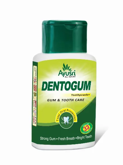 Зубний порошок Дентогам 40 г Ayusri Dentogum Toothpowder