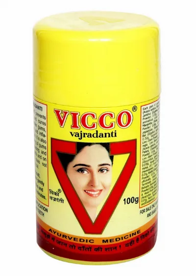 Зубний порошок Ваджраданті 100 г Vicco Vajradanti Tooth Powder
