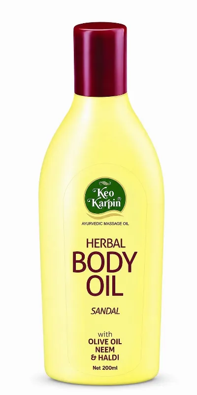 Масло масажне Сандал 200 мл Keo Karpin Herbal Massage Sandal Oil