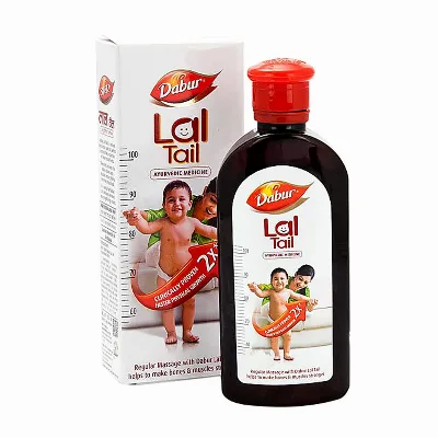 Масажна олія для дітей 100 мл Dabur Lal Tail