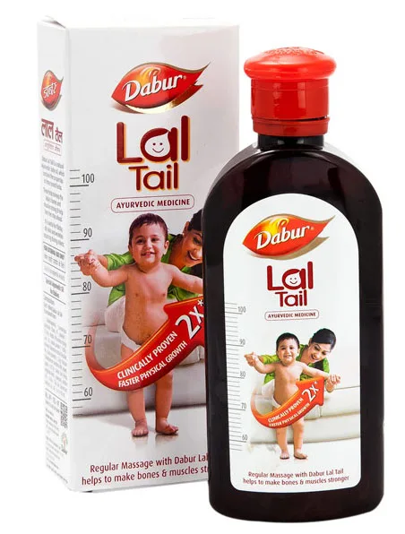 Масажна олія для дітей 200 мл Dabur Lal Tail