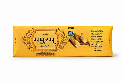 Ароматичні палички Sandal 28 г Patanjali Madhuram Agarbatti Sandal