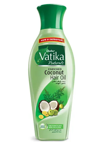 Збагачена кокосова олія для волосся 250 мл Dabur Vatika Enriched Coconut Hair Oil