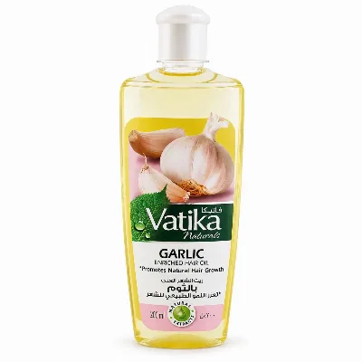 Олія для волосся з екстрактом часнику 200 мл Dabur Vatika Garlic Enriched Hair Oil