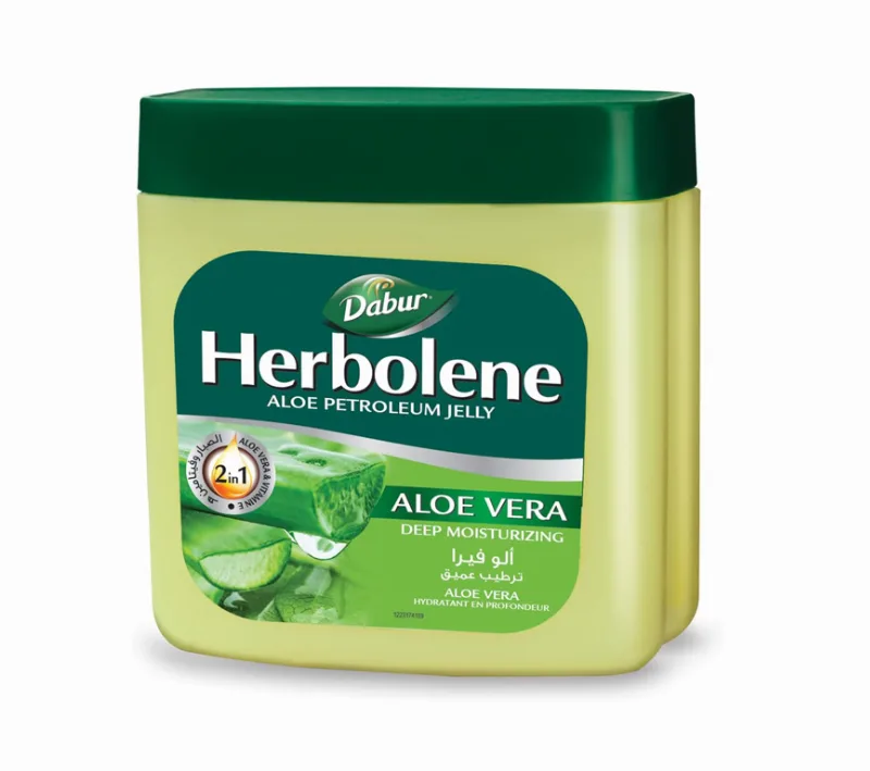 Гель вазеліновий Херболен 115 мл Dabur Herbolene Aloe Petroleum Jelly