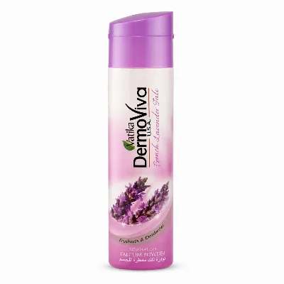 Тальк для тіла Лаванда 125 г Dabur DermoViva French Lavender Talc