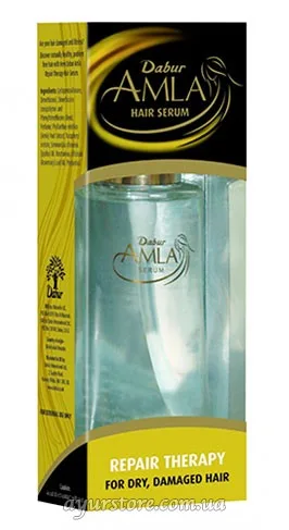 Сироватка для волосся, що відновлює 50 мл Dabur Amla Hair Serum Repair Therapy