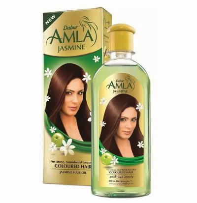 Олія для волосся Амла з жасмином 200 мл Dabur Amla Jasmine Hair Oil