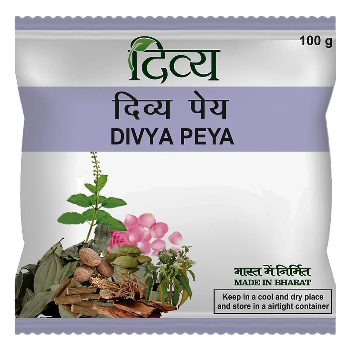 Чай аюрведичний трав’яний Дівья Пейя 100 г Patanjali Divya Peya