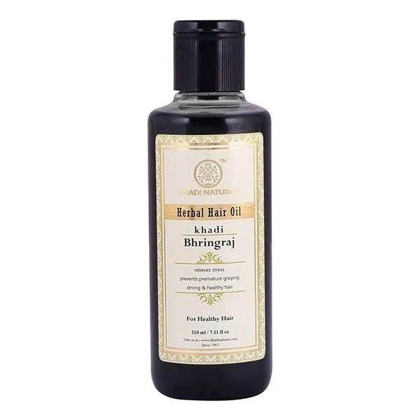 Олія для волосся Брінгарадж 210 мл Khadi Natural Herbal Hair Oil Bhringraj