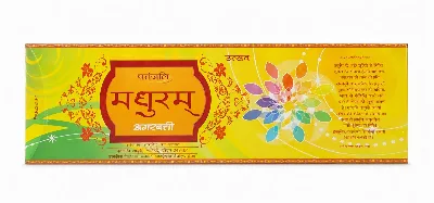 Ароматичні палички Utsav 24 г Patanjali Madhuram Agarbatti Utsav